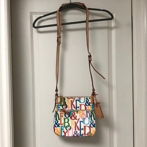 Dooney and Bourke colourful crossbody